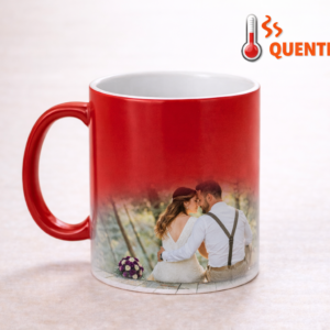 Caneca Mágica Vermelha Personalizada